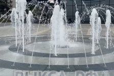 выкса.рф, На площади Октябрьской революции заработал сухой фонтан